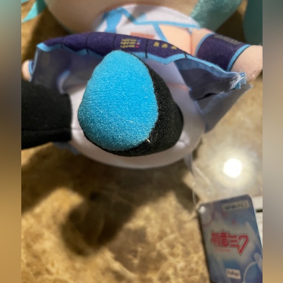 Hatsune Miku Vocaloid Kyurumaru 2022 Sitting Plush Japan - Picture 16 of 16